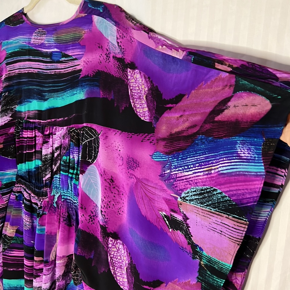 Yumi Kim Silk Kimono Sleeve Dress/Cover Up - Picture 10 of 13